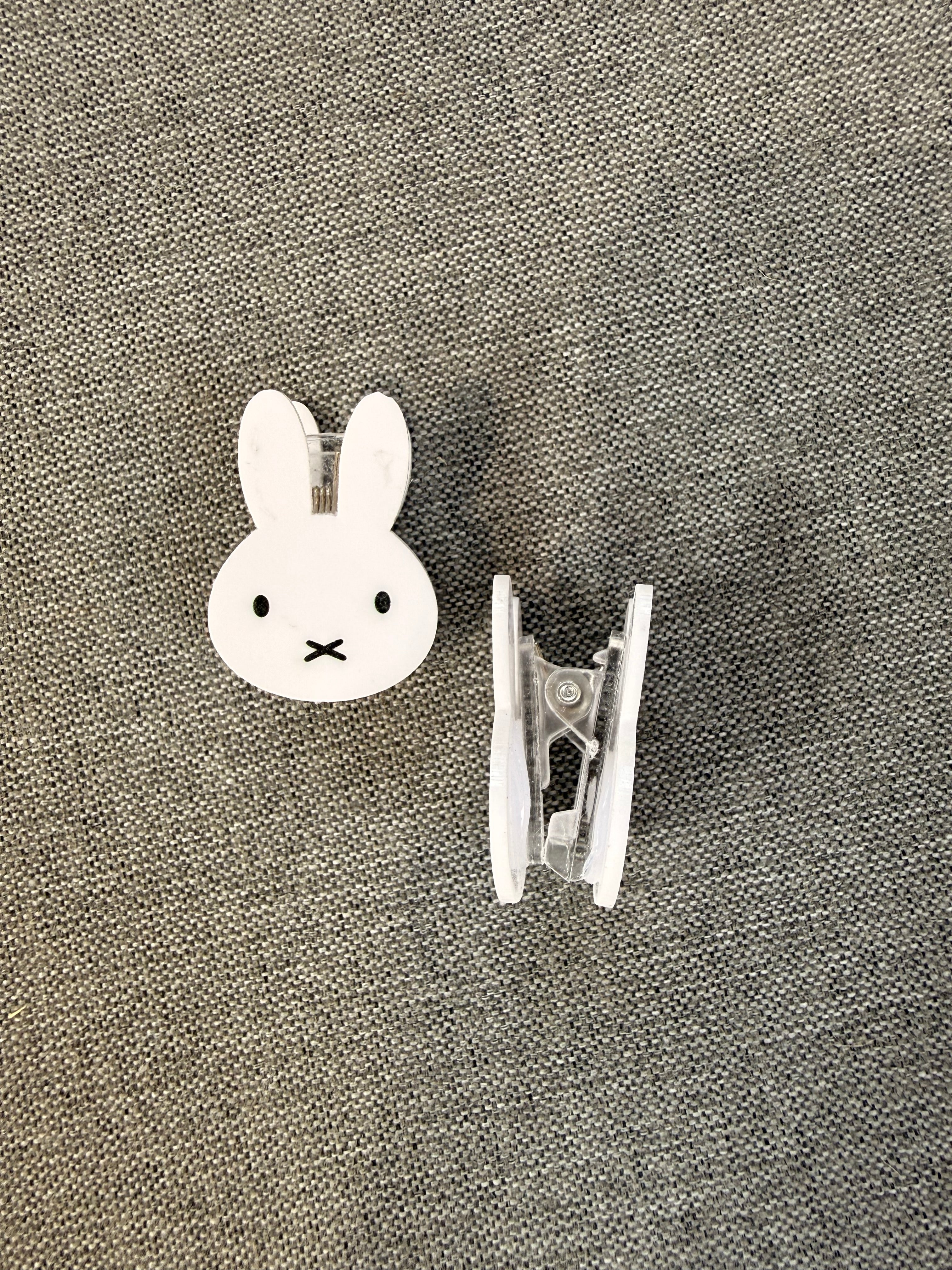 Nijntje/Miffy haarclips klein