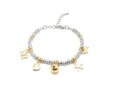 Armband met kleine belletjes met doos