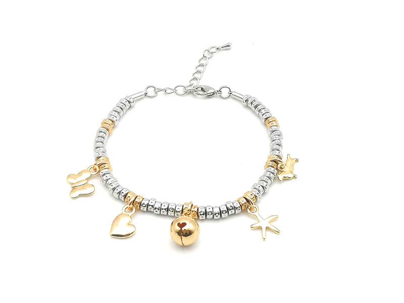 Armband met kleine belletjes  Met doos